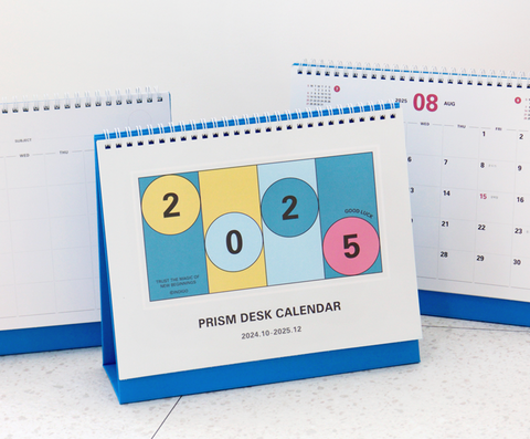 2025 PRISM Desk Calendar