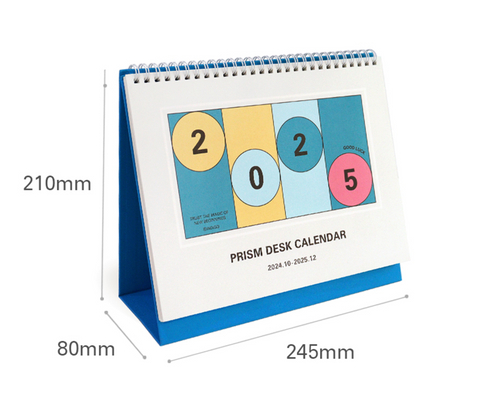 2025 PRISM Desk Calendar