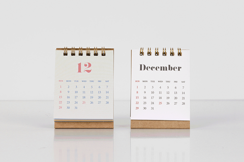 2025 Life & Pieces Mini Desk Calendar