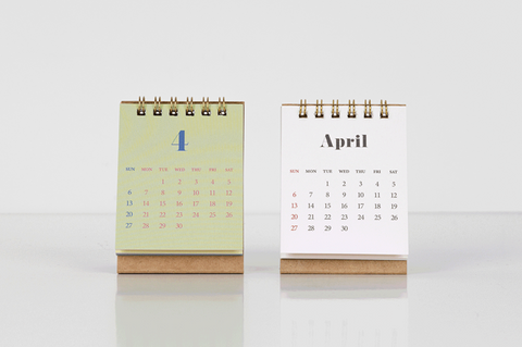 2025 Life & Pieces Mini Desk Calendar