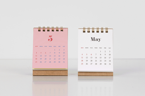 2025 Life & Pieces Mini Desk Calendar