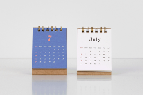 2025 Life & Pieces Mini Desk Calendar