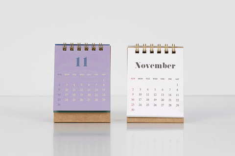 2025 Life & Pieces Mini Desk Calendar