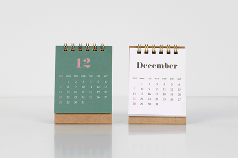 2025 Life & Pieces Mini Desk Calendar