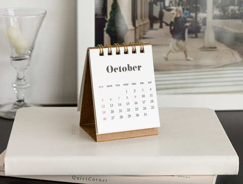 2025 Life & Pieces Mini Desk Calendar