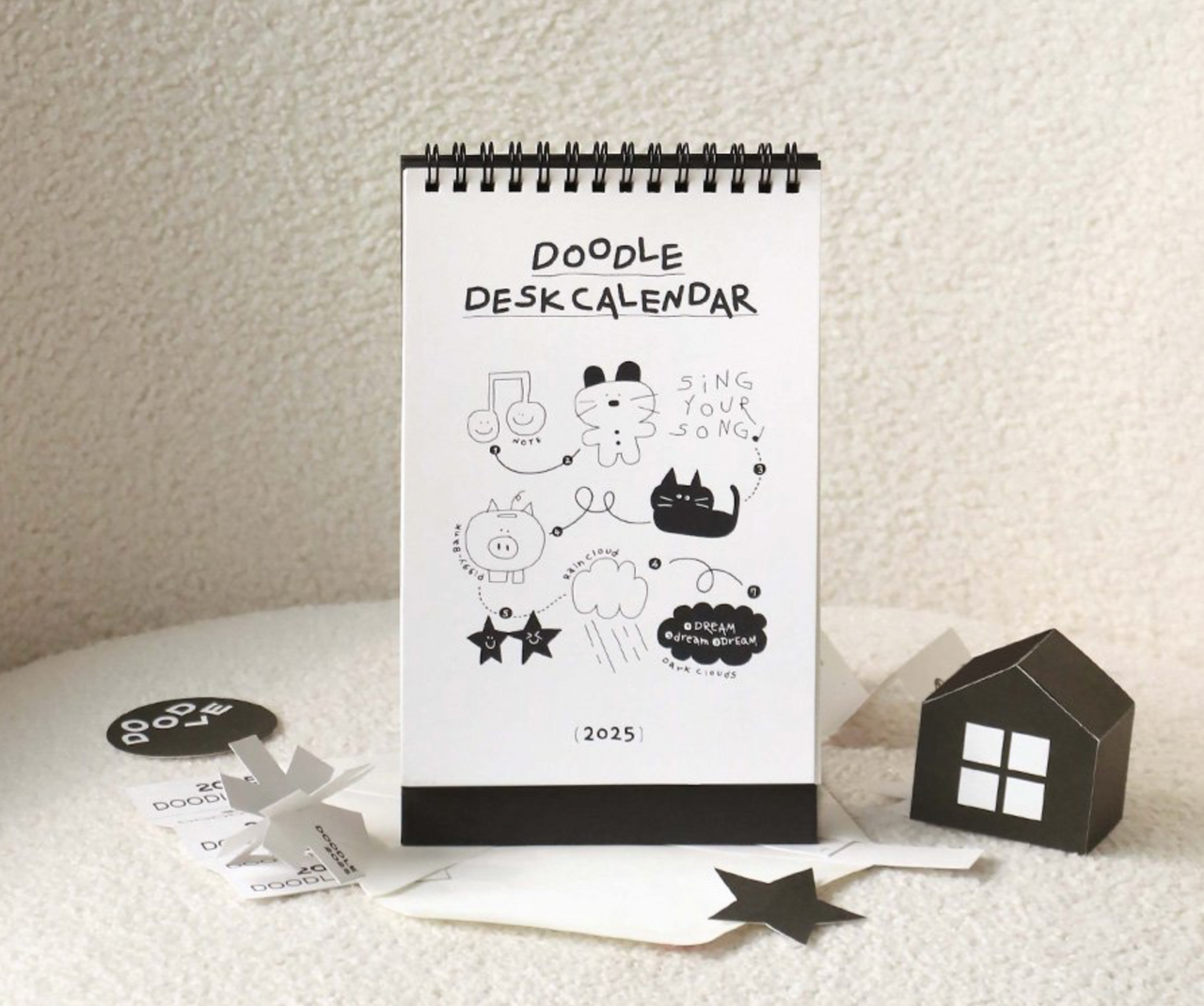 2025 Doodle Desk Calendar – dubudumo