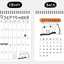 2025 Doodle Desk Calendar