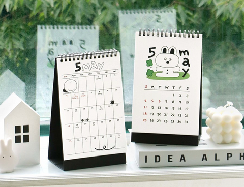 2025 Doodle Desk Calendar