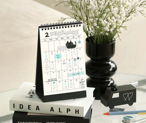 2025 Doodle Desk Calendar