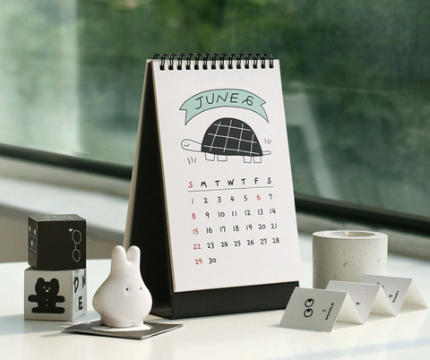 2025 Doodle Desk Calendar