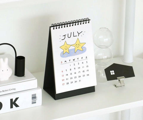 2025 Doodle Desk Calendar