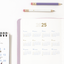 2025 Weekly Planner Medium [8colors] | Notable Memory Medium Weekly Diary