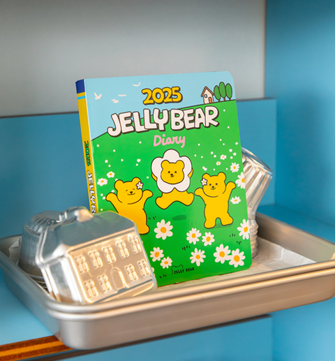 2025 Jelly Bear Weekly Diary [3types] | 2025 Weekly Planner