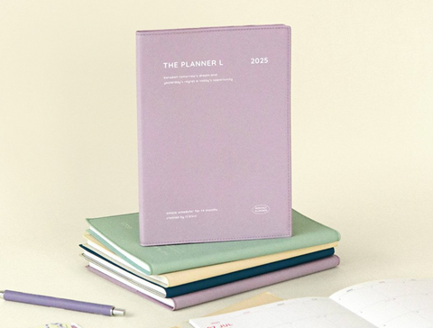 2025 The Planner L Monthly Planner [4colors]