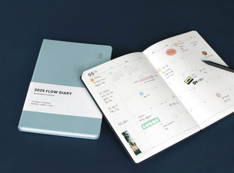 2025 Flow Weekly Diary [6colors] | Weekly Planner