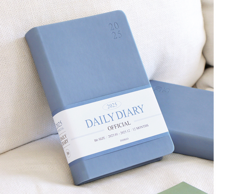 2025 Official Daily Diary B6 [4colors] | Daily Planner 2025