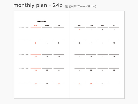 2025 Life&Pieces Daily Planner [3colors] | Daily Diary 2025