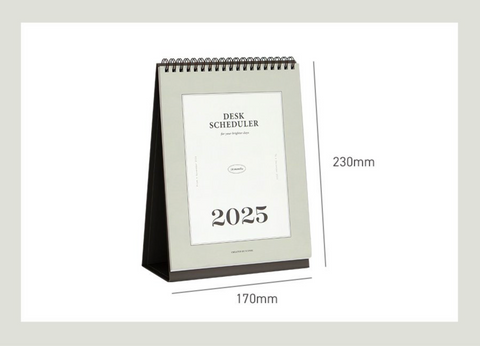 2025 Desk Calendar | Desk Scheduler 2025