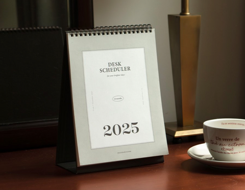 2025 Desk Calendar | Desk Scheduler 2025