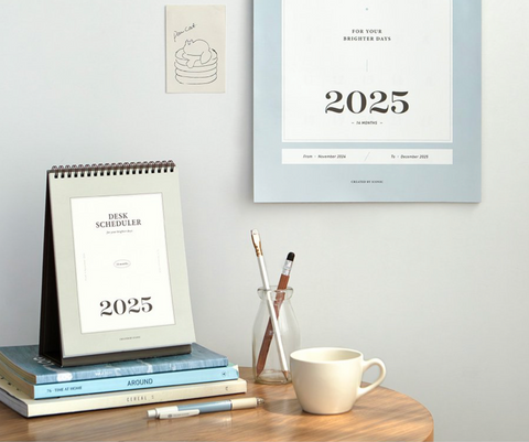 2025 Desk Calendar | Desk Scheduler 2025