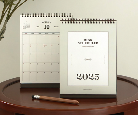 2025 Desk Calendar | Desk Scheduler 2025