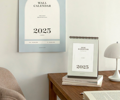 2025 Desk Calendar | Desk Scheduler 2025