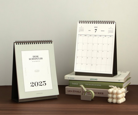 2025 Desk Calendar | Desk Scheduler 2025