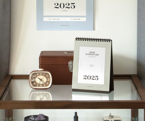 2025 Desk Calendar | Desk Scheduler 2025