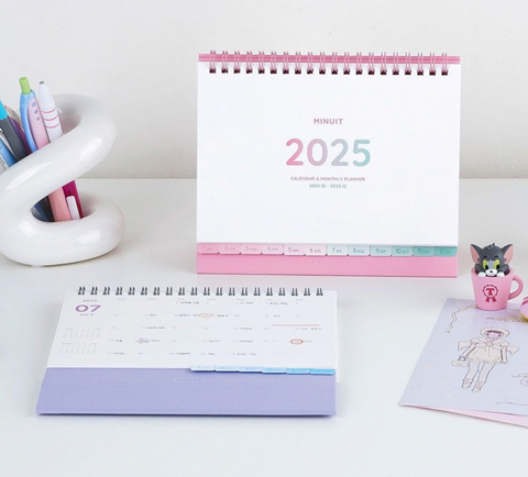 2025 Index Desk Calendar [2colors]