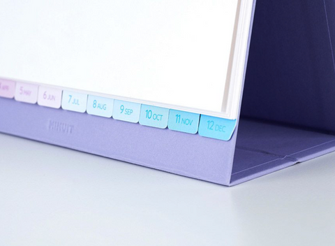 2025 Index Desk Calendar [2colors]