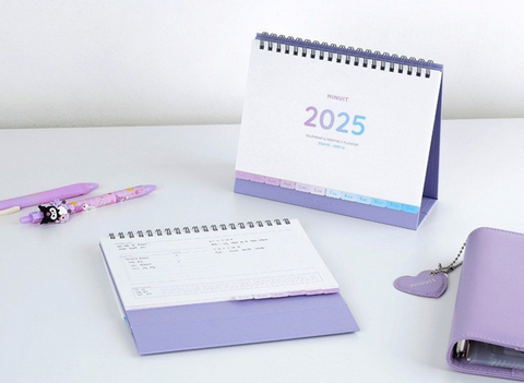 2025 Index Desk Calendar [2colors]