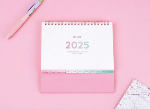 2025 Index Desk Calendar [2colors]