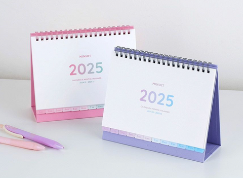 2025 Index Desk Calendar [2colors]