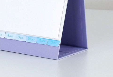 2025 Index Desk Calendar [2colors]