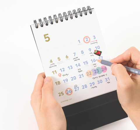 2025 Desk Calendar Mini