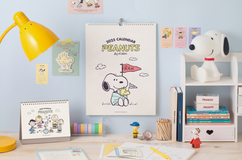 2025 Peanuts Snoopy Wall Calendar