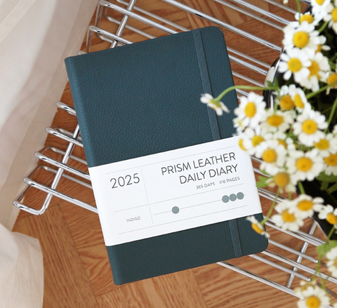 2025 PRISM Daily Diary B6 [5colors] | Daily Planner 2025