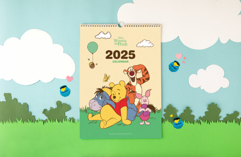 2025 DISNEY Winnie the Pooh Wall Calendar