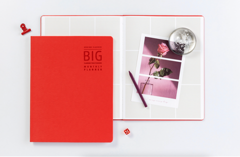 2025 Premium Big Monthly Planner A4 [3colors]