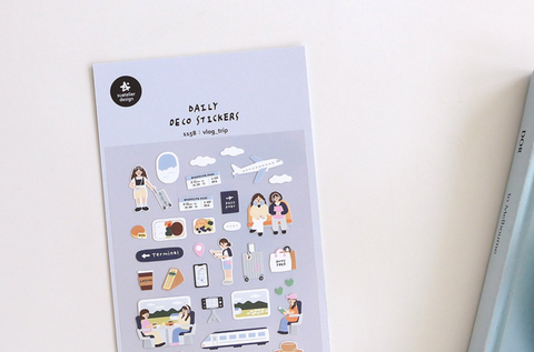 Planner Stickers [1158 vlog_trip]