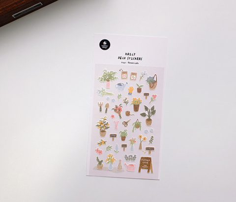 Planner Stickers [1142 flower cafe]