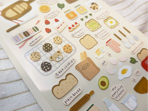 Planner Stickers [1083 I like bread]