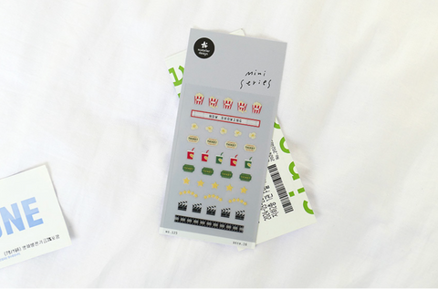 Planner Sticker [125 deco.16] | Movie Theater