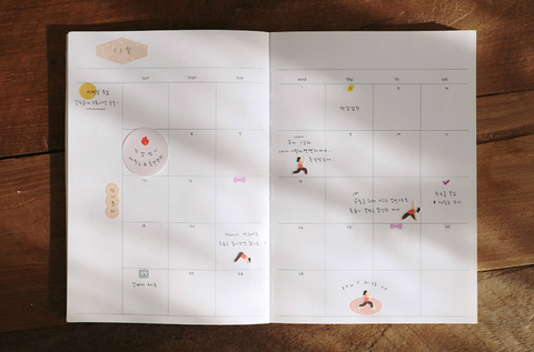 Planner Sticker [123 deco.15] | Workout