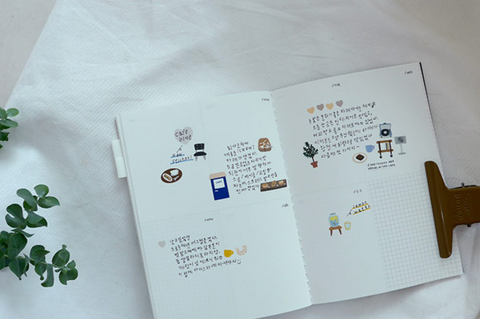 Planner Stickers [1108 cafe blue]