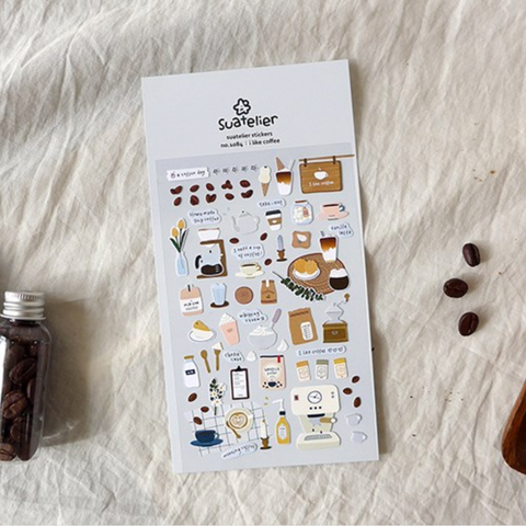 Planner Stickers [1084 i like coffee]