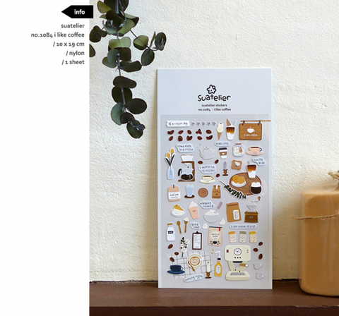 Planner Stickers [1084 i like coffee]