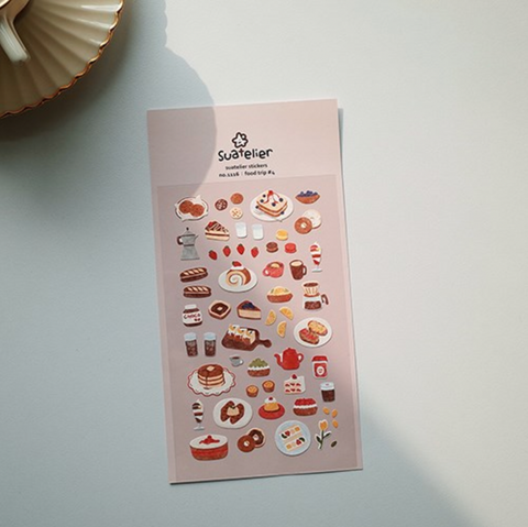 Planner Stickers [1116 food trip #4]