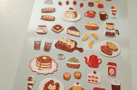 Planner Stickers [1116 food trip #4]