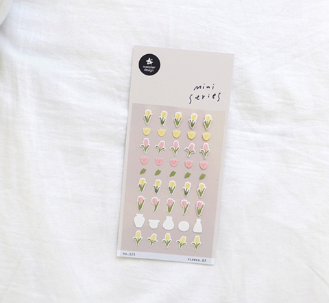 Planner Sticker [126 flower.03]